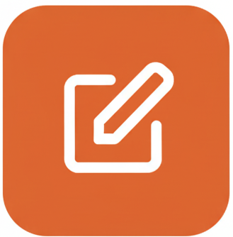 CopyGenius AI copywriting platform logo with brain and text icons representing artificial intelligence and content generation